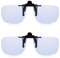 Read Optics 2x Clip on Occhiali Computer Anti Luce Blu Filtro di Protezione UV-400. Polarizzati. Antiriflesso. Ridurre l'Affaticamento Degli Occhi, Mal di Testa, ecc. Lente Trasparente Non Tinta