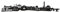 Samunshi® Rom Skyline Wandtattoo Sticker Aufkleber Wandaufkleber City Gedruckt Rom 120x23cm schwarz