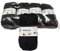 filati tre sfere Tresfere Cotone per Maglieria Fiocco Pacco 250g, (Nero) Colore 7555