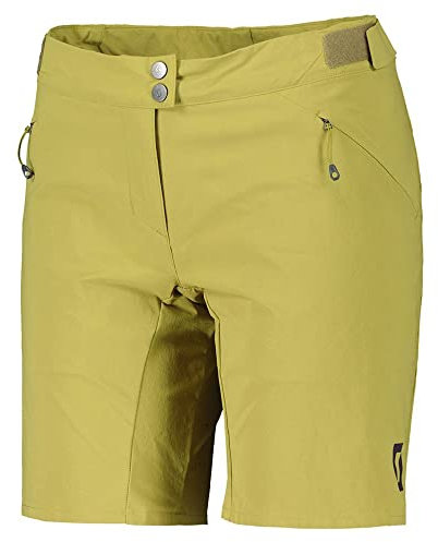 SCOTT Endurance Damen Fahrrad Short Hose kurz (Inkl. Innenhose) mud grün 2022: Größe: M (38/40)