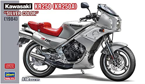 Hasegawa 1/12 Kawasaki KR250, Silver Color