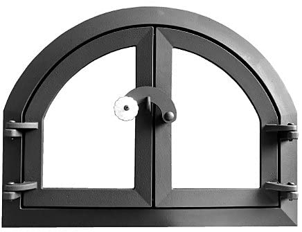 Puerta de horno doble de hierro fundido LEO-U