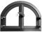 Puerta de horno doble de hierro fundido LEO-U
