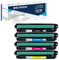 LCL 651A CE340A CE341A CE342A CE343A (4Stücke 1Schwarz 1Cyan 1Magenta 1Gelb) Toner für HP Laserjet MFP M775 M775dn M775f M775z M775z+