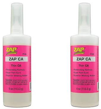 ZAP Super Thin PT06 Zap CA Glue Adhesive 4oz 5525656 TWIN PACK