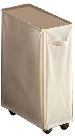 Panier de Rangement pour Tapis de Yoga avec Roulettes, Tissu Oxford, Facile à Nettoyer, pour la Maison, Utilisation Polyvalente