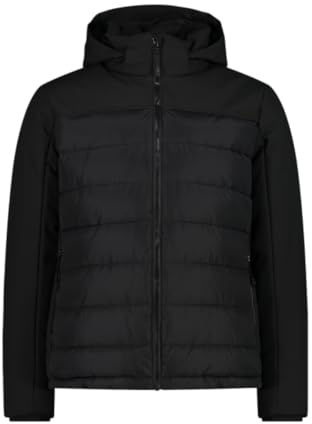 CMP Herren Kapuzenjacke Daunenjacke Herren schwarz schwarz
