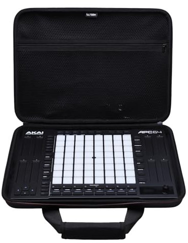LTGEM Hülle kompatibel mit Hercules DJ Control Inpulse 200 MK2 / DJControl Inpulse 200 / AKAI Professional APC64 Ableton DJ Controller (Innen: 39,6 x 28,7 x 3 cm), nur Gehäuse