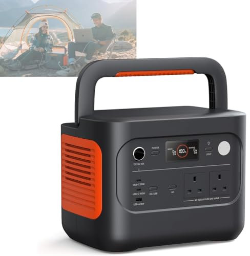 Centrale électrique portable, générateur solaire, batterie de secours au lithium, banque d'alimentation de voiture à charge rapide, pour camping-car/van en plein air, urgence, voyages d'affaires