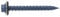 INDEX A PERFECT FIXING -HE1665150 [HEA+ARVUL] Schraube mit Sechskantkopf, Unterlegscheibe, Karbonstahl mit blauer Russpert-Beschichtung, Maße: 6,5 x 150 mm, Ø5,250 Stück