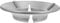 Supvox gasherd Halterung Kochfeldbrenner Wok-Ständer Wok-Brenner universeller Wokring Wok Kochen Gasbrennerhalterung Wok-Rack Herdgestell windfester Wokring Eisen aus Aluminium Silver