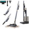 Cecotec Scopa Elettrica senza Fili con Base Autosvuotante Scoba 2100 Station. 210W, Motore Digitale Brushless, Aspirazione 20kPa, Autonomia 40min, 2 Modalità, Spazzola Jalisco, Accessorio 2 in 1