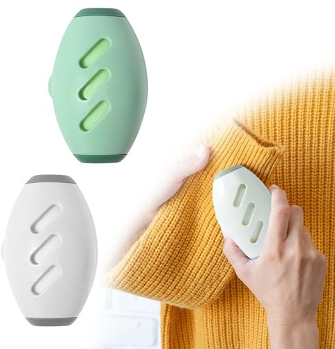 Pack of 2 Lint Remover, Reusable Lint Roller,Washable Sticky Pet Hair Remover, Compact Portable Lint Roller, Adhesive Lint Remover Ball, Lint Roller for Clothes, Pet Hair, Dust