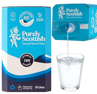 Purely Scottish Natural Boxed Mineral Water 20L - Twin Box 2×10L