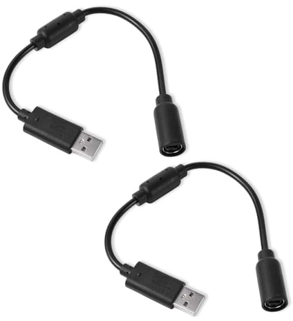 XIHIRCD 2stk USB Abreißkabel, USB Abreißkabel Ersatz für Logitech G920 G923 G27 G29 Driving Force und Thrustmaster Ferrari 458 Spider Rennlenkrad
