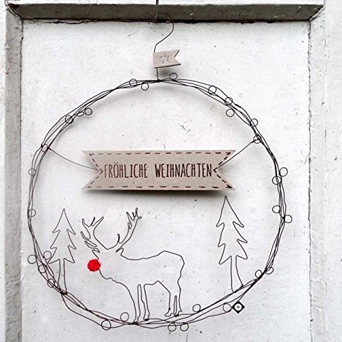 Good old Friends Winter Türkranz Hirsch