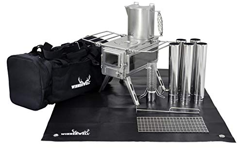 Winnerwell Nomad View S-sized Cook Camping Stove Package