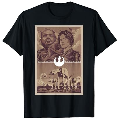 Star Wars Rogue One Group Shot Poster T-Shirt