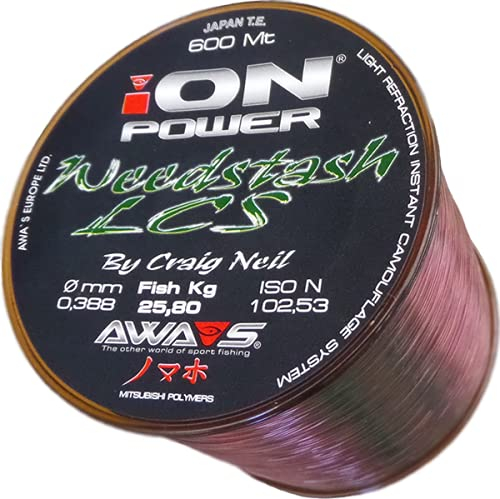Angel monofil Schnur Nylon AWA SHIMA ION Power WEEDSTACH 0,347mm 21,10kg 600 m