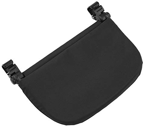 Kinderwagen Fußstütze, Kinderwagen 21cm Verlängerung Fußstütze Kinderwagen Fußverlängerung Fußstütze für Yoya VOVO Kinderwagen Fußstütze Zubehör(Schwarz)