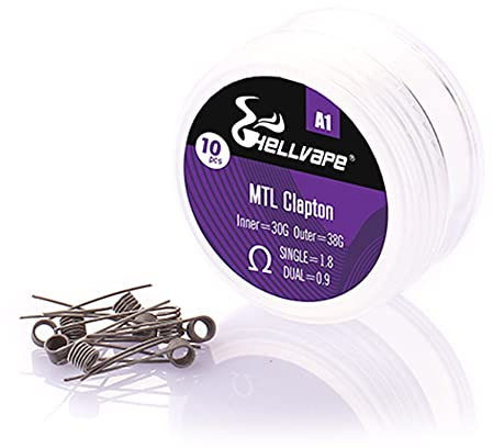 Hellvape – Pre-Built A1 MTL Clapton Coil 10er Pack