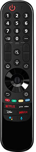 MR21GC AN-MR21GC Voice Remote Control Replacement supports for LG Smart Magic 2021 OLED TV G1 C1 A1 Series QNED Mini-LED TV QNED99 QNED90 Series NanoCell TV QNED99 QNED90 NANO85 NANO80 NANO75 Series