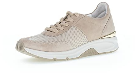Gabor Damen Low-Top Sneaker, Frauen Halbschuhe,Wechselfußbett,Laufschuhe,schnürschuhe,schnürer,Plateausohle,straßenschuhe,oasi,40.5 EU / 7 UK