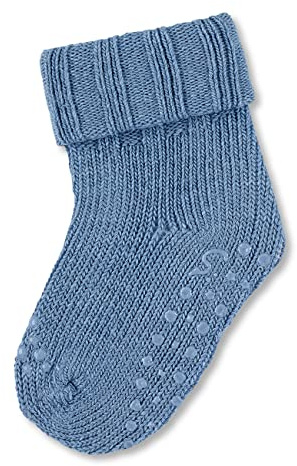 Sterntaler ABS Krabbelsocken aus Wolle - Baby Stoppersocken - ABS-Motiv auf Spann und Sohle - Krabbelsöckchen - Baby und Kinderstrümpfe