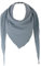 stylx XXL Tuch 23 Farben Farbwahl Halstuch Musselintuch Musselin Damen Damenhalstuch Dreieckstuch Schal Herren Männer Frauen Herrenhalstuch Dreieckig leicht (einlagig) (blaugrau)