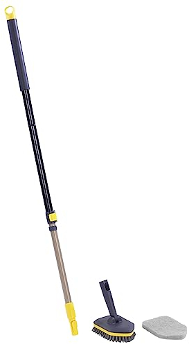 Maximex 2in1 In- & Outdoor Wischer, ausziehbar und rückenschonend, für drinnen & draußen