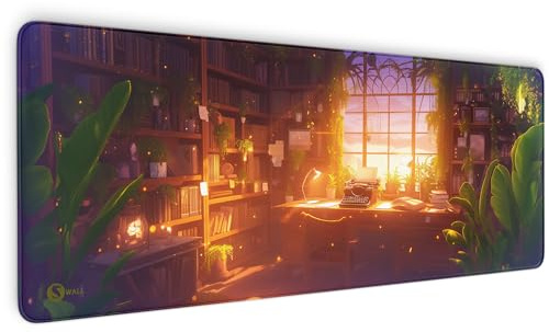 Gaming Mauspad XXL Mousepad Studyroom Lofi Büro