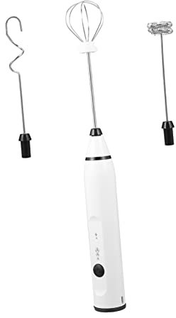 Cabilock Espumador Eléctrico De Mano Duradero Para Hacer Burbujas Batidor Eléctrico Usb Material De Acero Inoxidable Herramienta Para Hacer De Leche