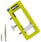 Yellow Hinge Jig Door Hinge Mortise Jig Kit,Door Hinge Jig Door Hinge Installation Kit Adjust Hinge Length and Thickness,for Hinge Installation,Hinge Door Lock Hole Locator