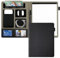 Portfolio Folder A4 Conference Folder Organiser Document Holder Clipboard with Cover Folder Legal Pad Personal Organisers Folders with A4 Notebook Portfolio Folder for Business (Black)