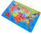 World Usa Maps Jigsaw Puzzle Educational Wooden Floor Puzzle for Ages Enhances Vocabulary Geography Skills Fun Learning Experience for Boys