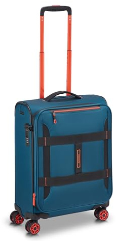 Roncato Norway Kabinen-Trolley 55x40x20/23 cm Erweiterbar - Denim Blau