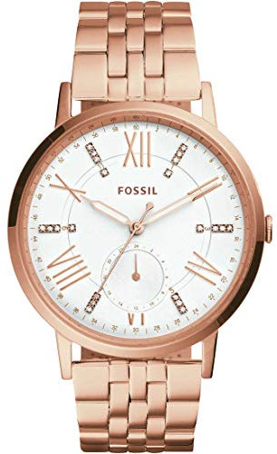 Fossil Gazer - Women's Watch with Rose Gold Stainless-Steel Strap - ES4246