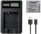 FUGASUN 1 pcs 1200mAh NB-4L NB4L Battery With LCD Single Charger for Canon IXUS 50 55 60 65 80 75 100 I20 110 115 120 130 IS 117 220 225