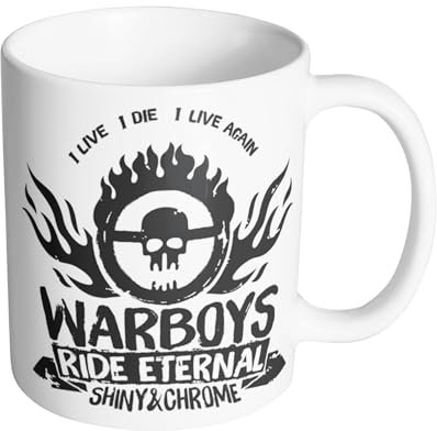 Artist Deluxe Tasse Mug Polymere Incassable 340ML Mad Max Warboy - I live I die I live again