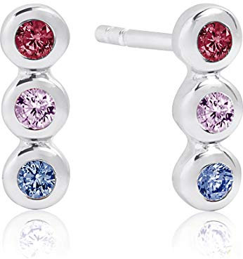 Sif Jakobs Jewellery Damen-Ohrstecker 925er Silber Zirkonia One Size Silber 32014580