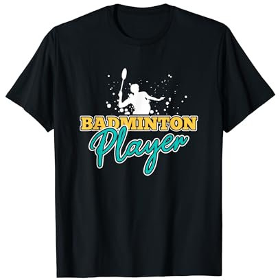 Federball für Badminton-Trainer T-Shirt