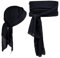 Piratenkostüm-Zubehör, Übergröße, Piratenschal, Gürtel, Taillenschärpe und Piraten-Kopftuch, Bandanas für Halloween, Damen und Herren, Schwarz, Übergröße