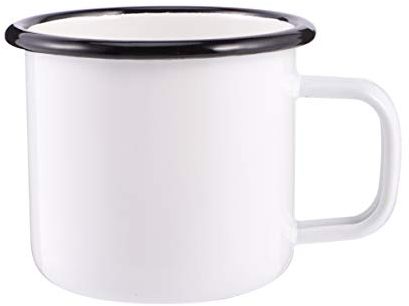 Luxshiny 1pièce Tasse Céramique Rétro Mug Créatif Émail pour Thé Et Lait pour Et Décoration Intérieure