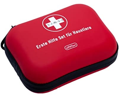 Erste-Hilfe-Set für Hunde, Katzen, Kleintiere, ideal für Haustiere, für Zuhause, beim Wandern oder unterwegs