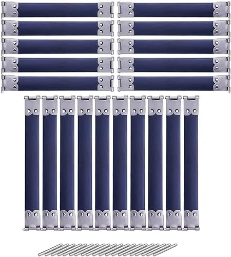 20 Pcs Flexrahmen Kussverschluss,Kussverschluss Federclip Interne Flex Frames Geldbörse Rahmen Metall Interner Flex Kussverschluss Rahmen DIY Handwerk Für Tasche Geldbörse Diy Handtaschenscharniere