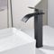 Grifo de Baño Negro, Dolinvo Cascada Monomando Grifo de Lavabo Grifo de Baño, Grifo de Baño Mezclador Monomando, Agua Fría y Caliente Disponible Grifo de Lavabo
