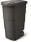 Prosperplast Wheeler Contenedor de basura con ruedas y tapa Universal Papelera de 90 litros (Negro)
