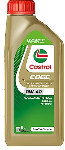 CASTROL Motoröl EDGE 0W-40 Vollsynthetiköl Motorenöl 1 L