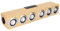 Soundbar, HiFi Sound, Strong Bass Effect, Multifunctional Outdoor Speaker (Yellow (export version))