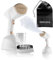 VERTENZ Aura 50 Handdampfbürste Steamer | Dampfglätter Reise & Handbügeleisen | Reisebügeleisen Dampf 1300–1500 W | 25 g/min Steam | 250 ml Tank | Bügeleisen für Kleidung & Hemden